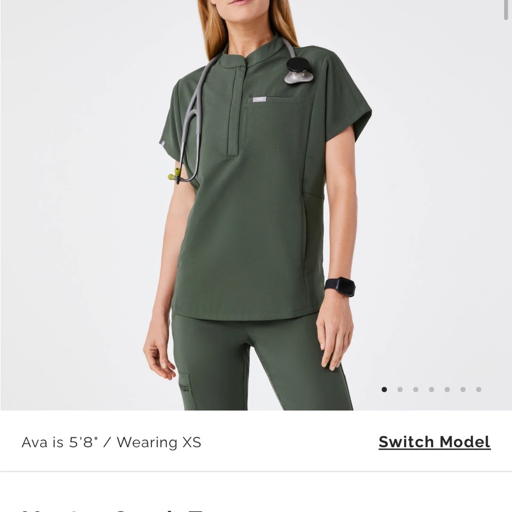Figs Montex Scrub Top